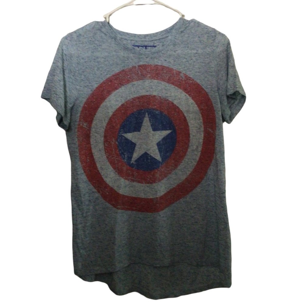 MARVEL CAPTAIN AMERICA GRAHIC TEE SIZE LARGE